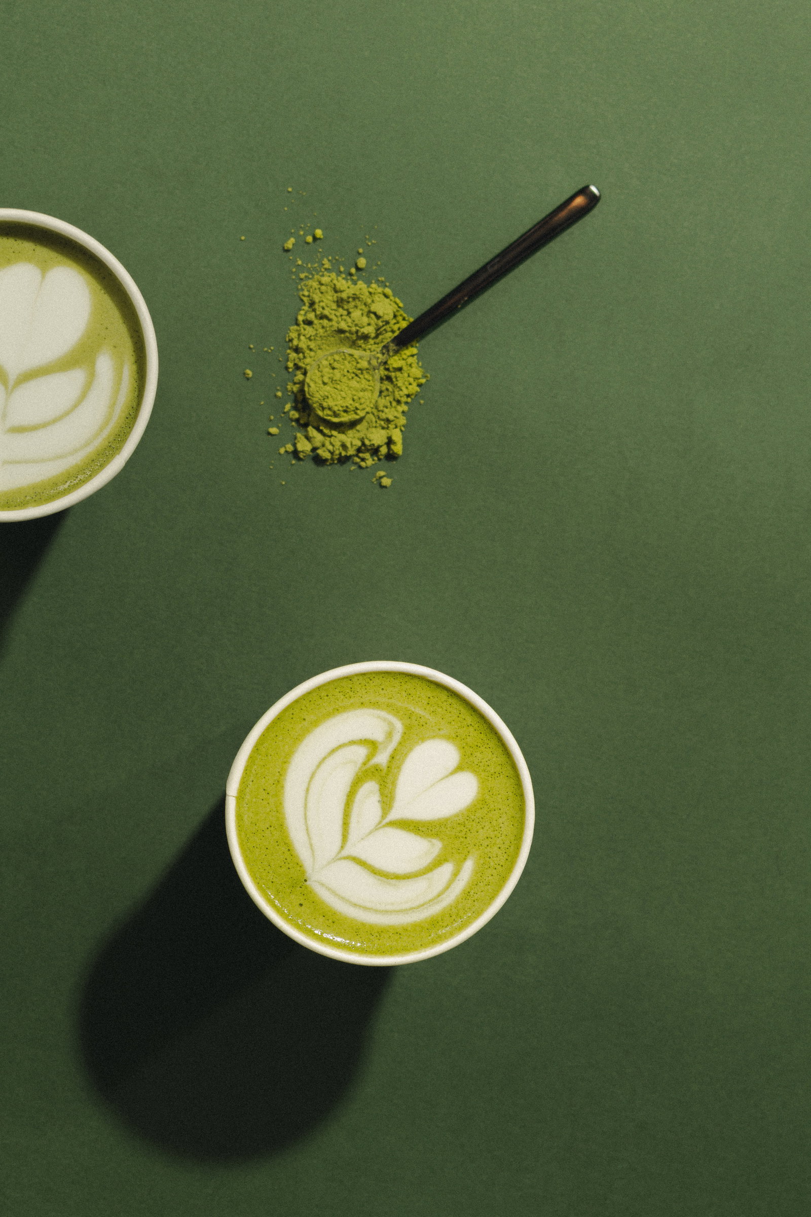 Hot matcha