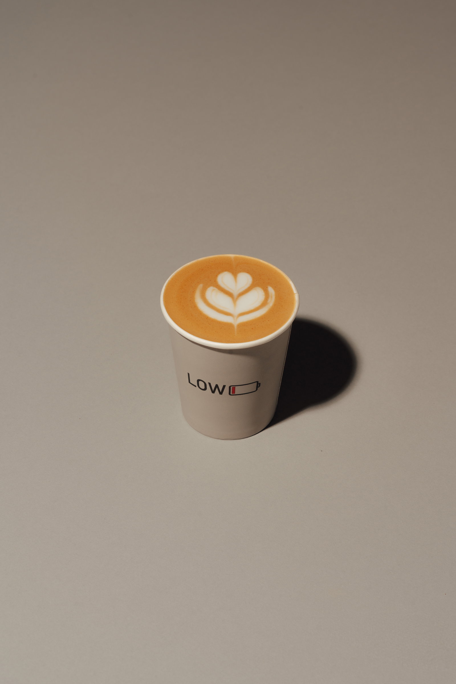 Hot flat white